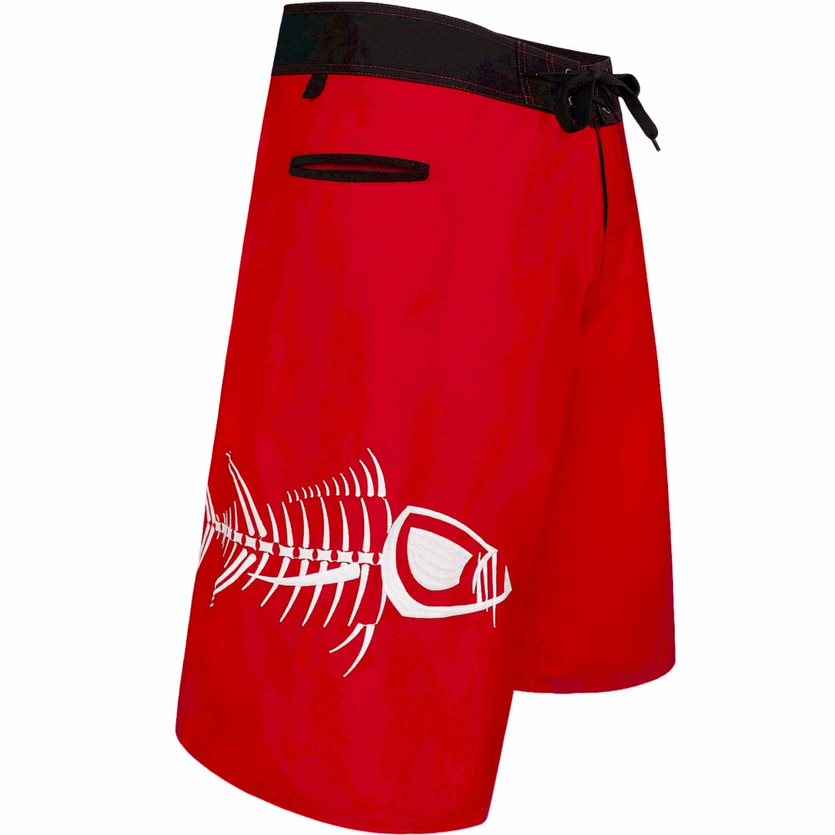 Red Waterman 5 Pocket Board Shorts