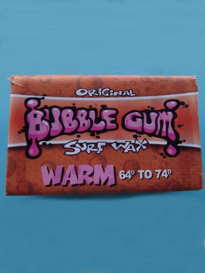 SurfBoard wax, Bubble Gum “Original Formula” Surf Wax – Warm – 64°- 74°