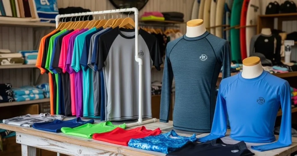 Types of Surfing Rash Guards