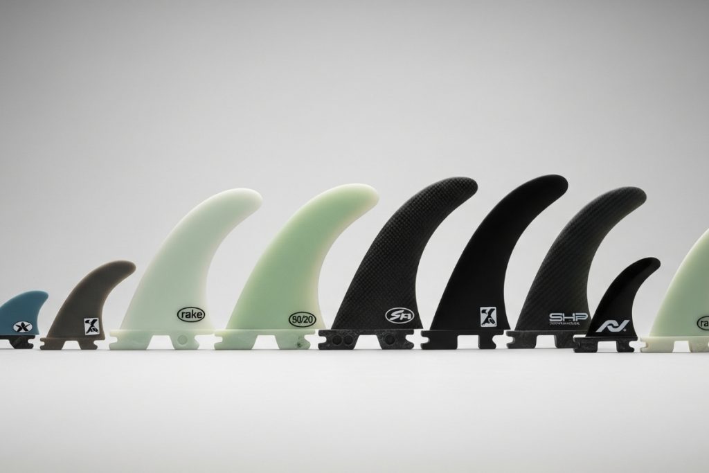 Different Surfboard Fin Shapes