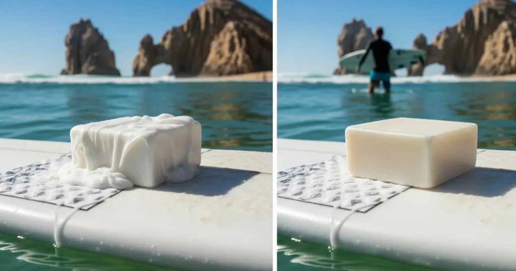 surf wax for Cabo's warm water