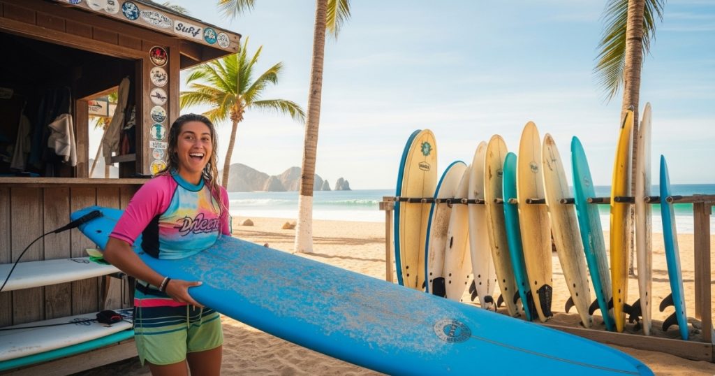 rent a board in Cabo San Lucas