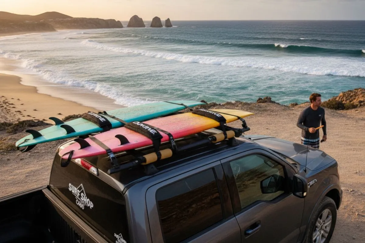 Correas de amarre Dakine para surfear en Cabo San Lucas