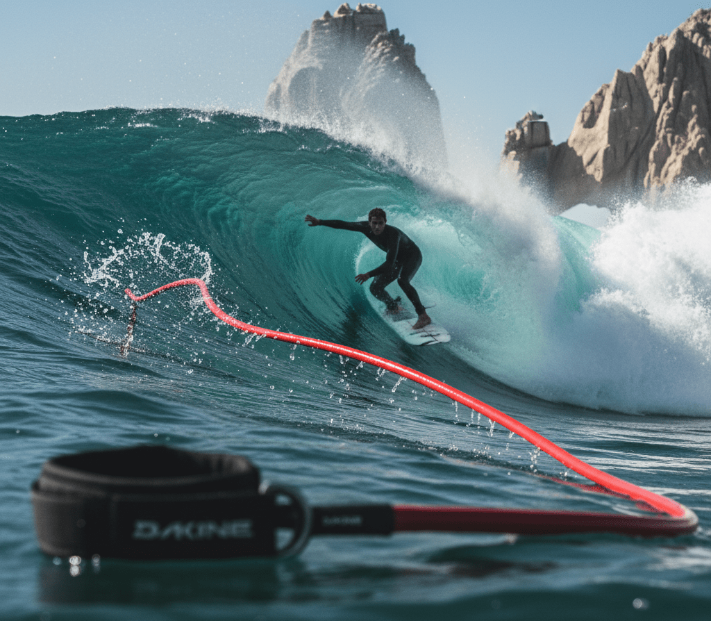 Dakine leashes in Cabo