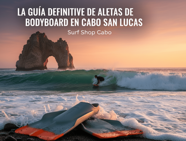 Aletas de Bodyboard en Cabo San Lucas
