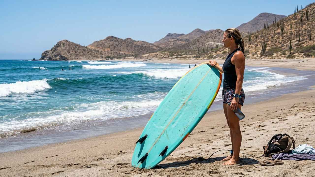 surf softboards en Los Cabos
