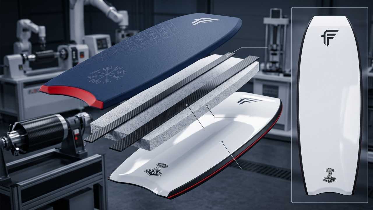 Materiales premium Slick HDPE y doble Stringer