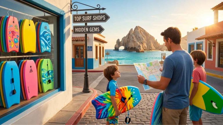 Where to buy a kids boogie board in Cabo San Lucas