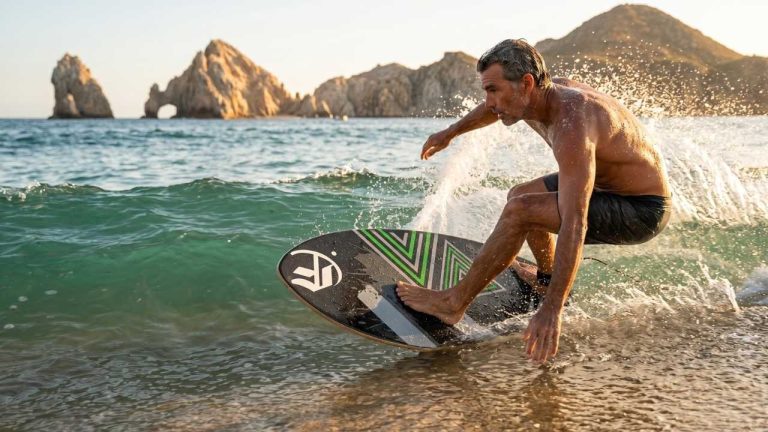 Wood Graphic Skimboard