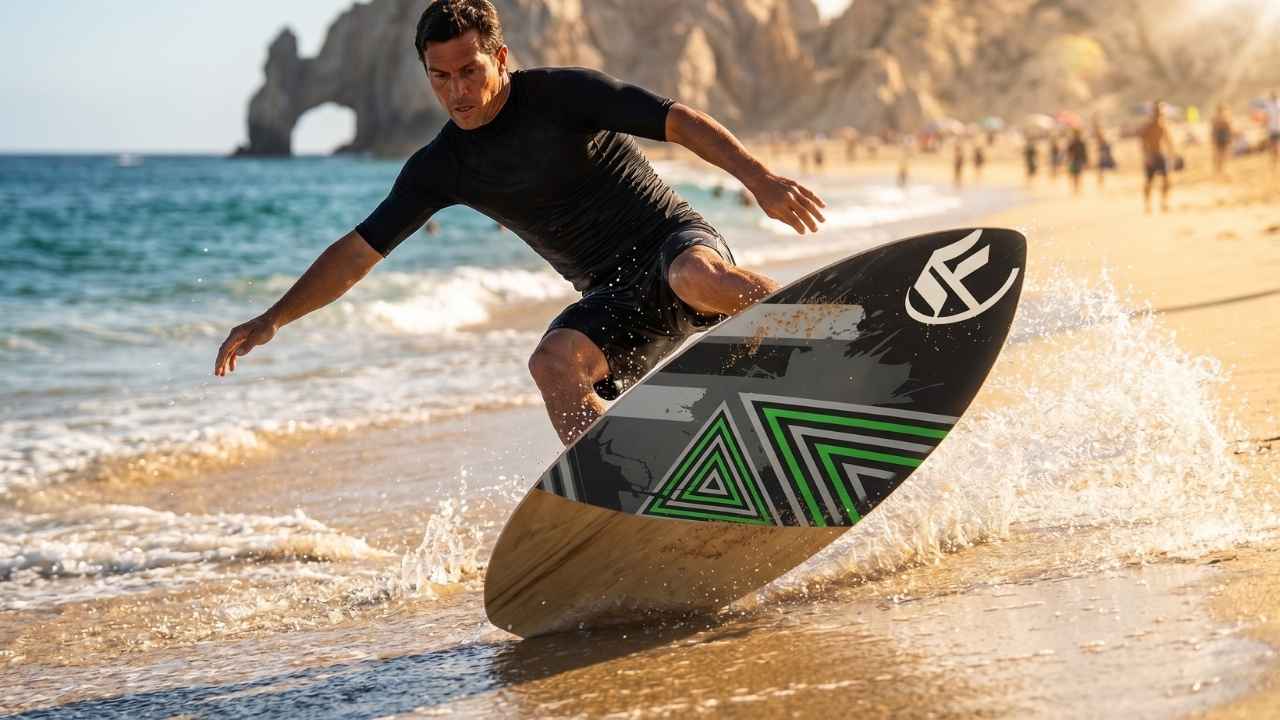 skimboarding 