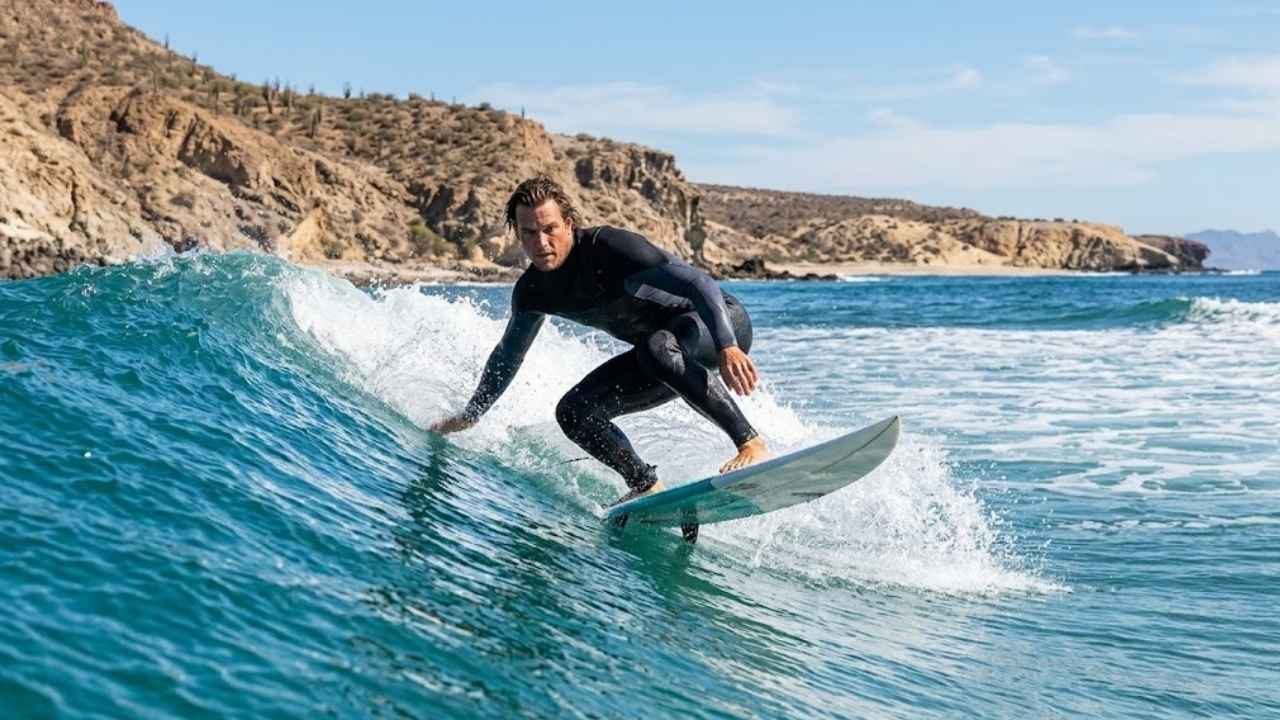 generar velocidad en la pared de la ola