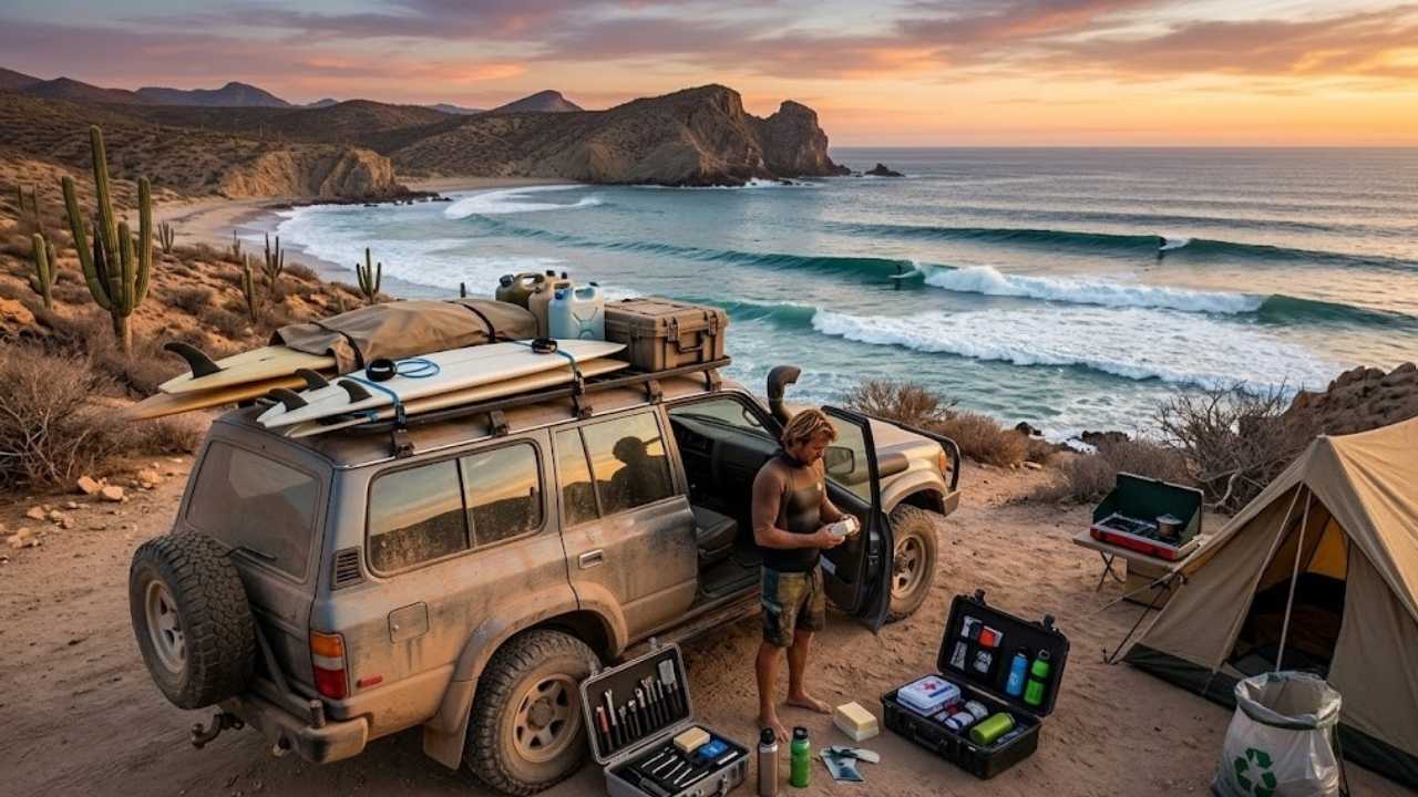 Preparativos esenciales para el surf cabo este