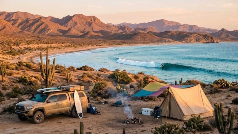 summer surfing on the East Cape
