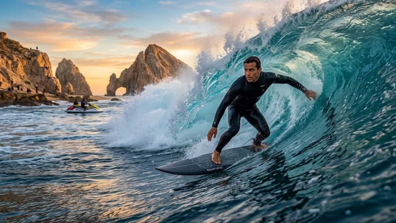 surfear en Monuments Cabo