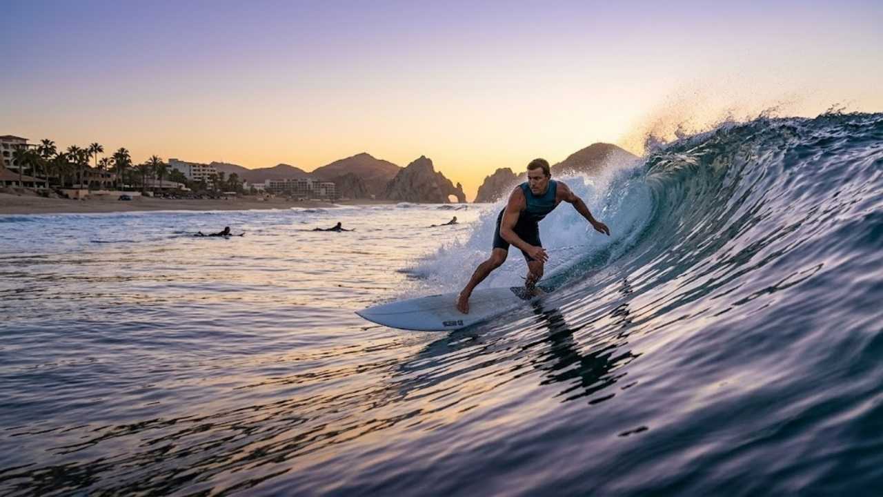 surf conditions in Cabo San Lucas